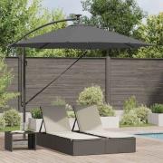 vidaXL Cantilever bananparasol Antracit 294 x 294 x 248 cm
