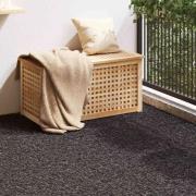 vidaXL Konstgräs Svart 2 x 1 m Polypropylen
