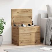 vidaXL Förvaringslåda artisan ek 60 x 42 x 46 cm Konstruerat trä