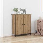 vidaXL Sideboard Artisan Ek 70 x 30 x 80 cm Konstruerat trä
