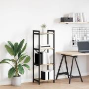 vidaXL Hyllsystem Sonoma-ek 40 x 30 x 85 cm Konstruerat trä