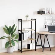 vidaXL Hyllsystem Sonoma-ek 40 x 30 x 85 cm Konstruerat trä