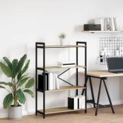 vidaXL Hyllsystem Sonoma-ek 80 x 30 x 120 cm Konstruerat trä