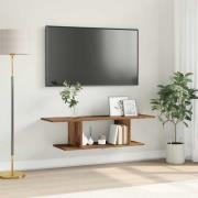 vidaXL TV-skåp Brun 103 x 30 x 26.5 cm Konstruerat trä