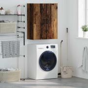 vidaXL Väggskåp Gammalt trä 69,5 x 34 x 90 cm Konstruerat trä