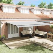 vidaXL Markis med Antracit 6 × 3,5 m Metall