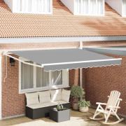Markis Vit 3,5 x 2,5 m Metall