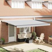 vidaXL Markis Antracit 5 x 3 m Metall