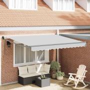 Markis Antracit 3 x 2,5 m Metall