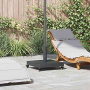 vidaXL Parasollfot Mörkgrå 45 x 45 x 31,5 cm