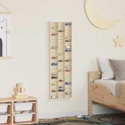 vidaXL Displayfack med lagring Brun 30 x 4.5 x 96 cm Konstruerat trä