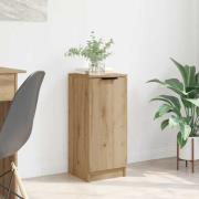 vidaXL Sideboard Artisan Ek 30 x 30 x 70 cm Konstruerat trä