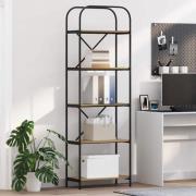 vidaXL Hyllsystem artisan ek 60 x 30 x 183 cm Konstruerat trä