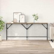 vidaXL Konsolbord artisan ek 180 x 29 x 75 cm Konstruerat trä