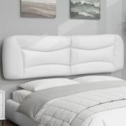 vidaXL Headboard Cushion "Hvar" White 193 cm Faux Leather