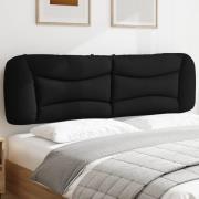 vidaXL Headboard Cushion "Hvar" Black 193 cm Faux Leather