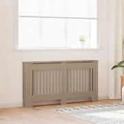 vidaXL Radiatorlock 2 pcs Brun 152x19x81.5cm Konstruerat trä