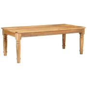 vidaXL Kaffeebord Brun 100 x 55 x 40 cm massivt mangoträ