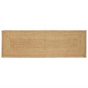 vidaXL Matta Beige 80 x 300 cm Jute