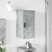 vidaXL Badrumsskåp Betonggrå 30 x 31.5 x 61 cm Konstruerat trä