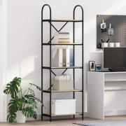vidaXL Hyllsystem Sonoma-ek 60 x 30 x 183 cm Konstruerat trä