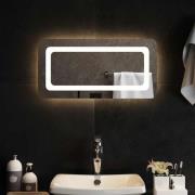 vidaXL Badrumsspegel LED 60x30 cm