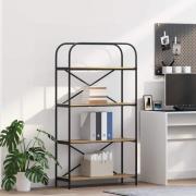 vidaXL Hyllsystem artisan ek 80 x 30 x 146 cm Konstruerat trä