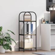 vidaXL Hyllsystem Sonoma ek 40 x 30 x 109 cm Konstruerat trä