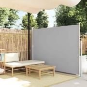 vidaXL Infällbar sidomarkis för uteplats 160 x 300 cm grå