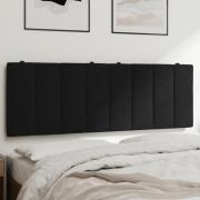 vidaXL Headboard Cushion "Hanko" Black 140 cm Velvet