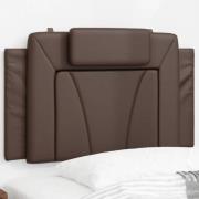 vidaXL Headboard Cushion "Viana" Brown 90 cm Faux Leather