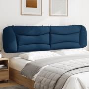 vidaXL Headboard Cushion "Hvar" Blue 200 cm Fabric
