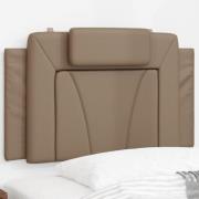vidaXL Headboard Cushion "Viana" Cappuccino 90 cm Faux Leather