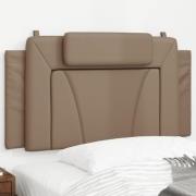vidaXL Headboard Cushion "Viana" Cappuccino 100 cm Faux Leather