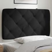 vidaXL Headboard Cushion Black 80 cm Velvet