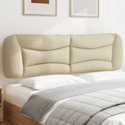 vidaXL Headboard Cushion "Hvar" Cream 180 cm Fabric