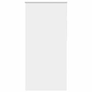 vidaXL Rullgardin mörkläggningsgardin vit 115x230 cm tyg bredd 110,7cm