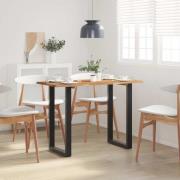 vidaXL Matbord 110x50x76 cm massivt akaciaträ