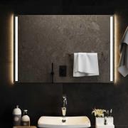 vidaXL Badrumsspegel LED 90x60 cm