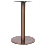 vidaXL Bistro bordsben guld Ø45x72 cm rostfritt stål