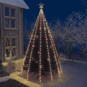 vidaXL Ljusnät för julgran 500 LED 500 cm