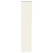 vidaXL Rullgardin mörkläggning naturvit 50x230 cm tyg bredd 45,7 cm