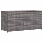 vidaXL Dynbox grå 120x50x60 cm konstrotting