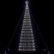 vidaXL LED julgran 1534 LEDs kallvit 503 cm