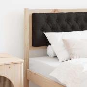 vidaXL Huvudgavel Övrigt Brun och svart 75 cm Massiv furu