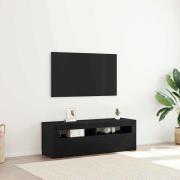 vidaXL TV-skåp Svart 120 x 35 x 40 cm Konstruerat trä