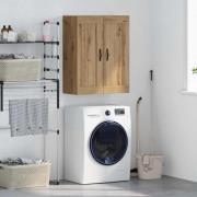 vidaXL Väggskåp Artisan Ek 69,5 x 34 x 90 cm Konstruerat trä