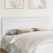 vidaXL Huvudgavel med huvudgavel Vit 180 cm Konstruerat trä