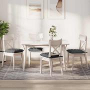 vidaXL Sittkuddar 2 pcs Mörkgrå 40 x 40 x 6 cm tyg