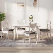 vidaXL Sittkuddar 2 pcs Taupe 40 x 40 x 6 cm tyg